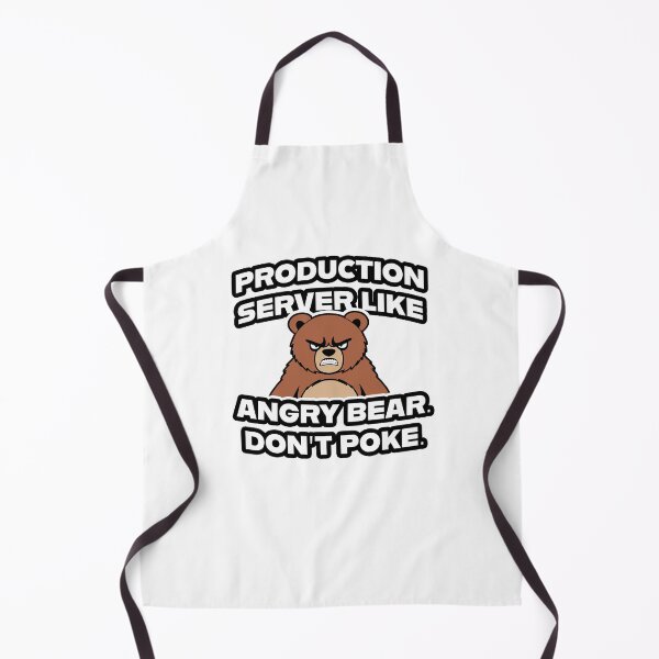 Item preview, Production Server like angry bear. Don't Poke. designed and sold by Code  Monkeys.