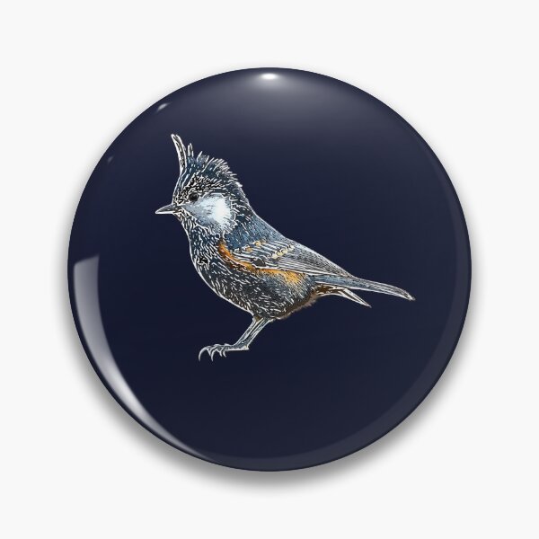 Item preview, Coal Tit White Alternate Design  designed and sold by designsasstultd.