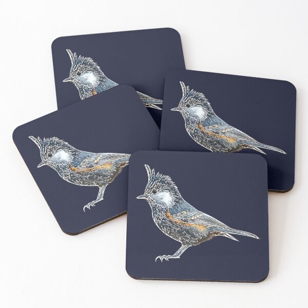 Item preview, Coal Tit White Alternate Design  designed and sold by designsasstultd.