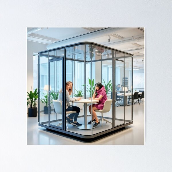 Item preview, Modern Office Meeting designed and sold by sachinnaha.