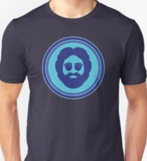 O Captain! My Captain! (Jerry Garcia / blue) Unisex T-Shirt