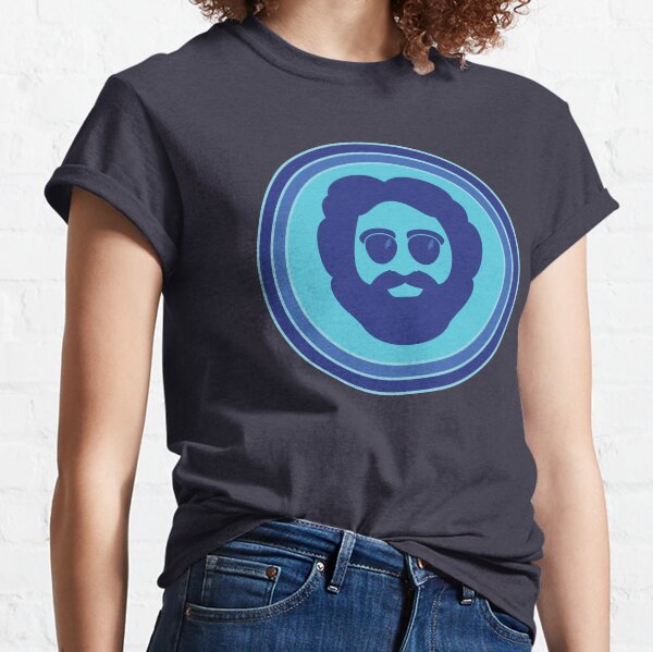 O Captain! My Captain! (Jerry Garcia / blue) Classic T-Shirt