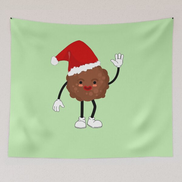 Item preview, Merry Christmas Meatball  designed and sold by LipsLab.