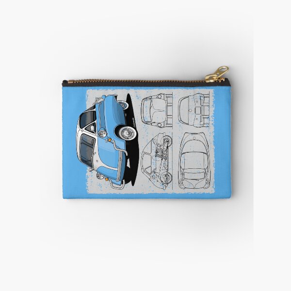 Item preview, The cutest car in history and its technical drawing designed and sold by designjaag.