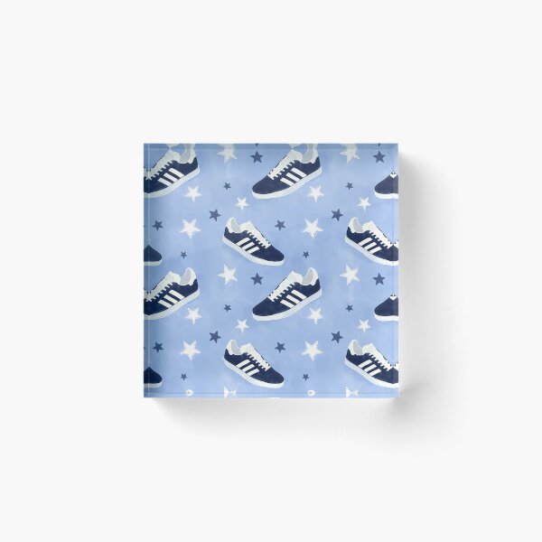 Item preview, Navy Blue Trainer Shoes with Stars designed and sold by emmacrayon.