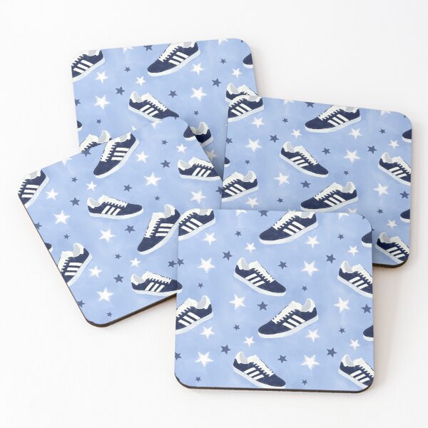 Item preview, Navy Blue Trainer Shoes with Stars designed and sold by emmacrayon.