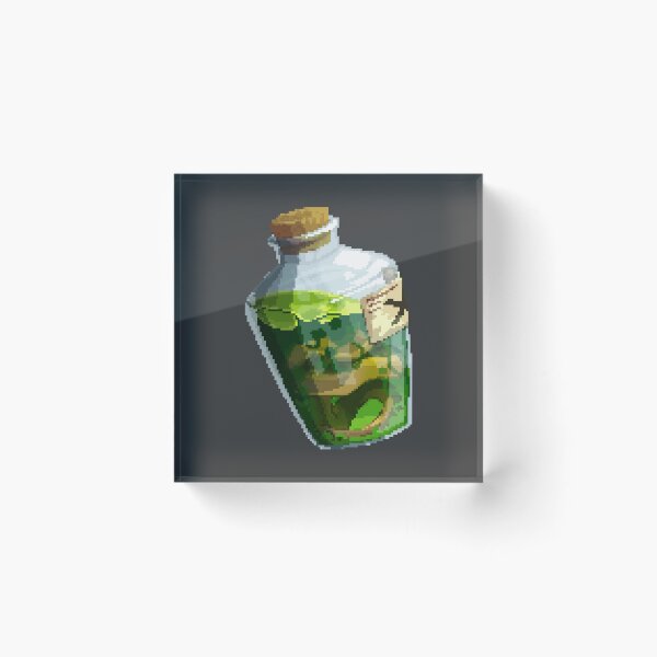 Item preview, Pixel Art Poison Potion designed and sold by The-Frog-Person.