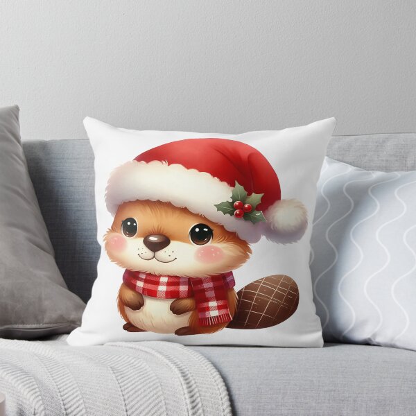 Item preview, A0548 Beaver’s Christmas Cheer – Festive Beaver-Themed Collectible, Perfect for Holiday Decor, Unique Gift, and Premium Quality Design designed and sold by angieart68.