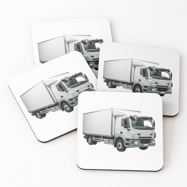 Item preview, White Truck on Transparent Background designed and sold by MiraCleAI.