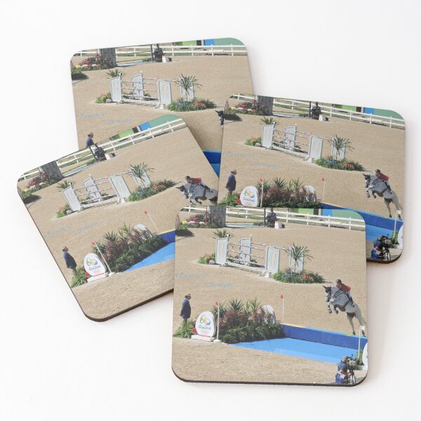 Item preview, Show jumping image calm straight forward text designed and sold by The Artful Horse.