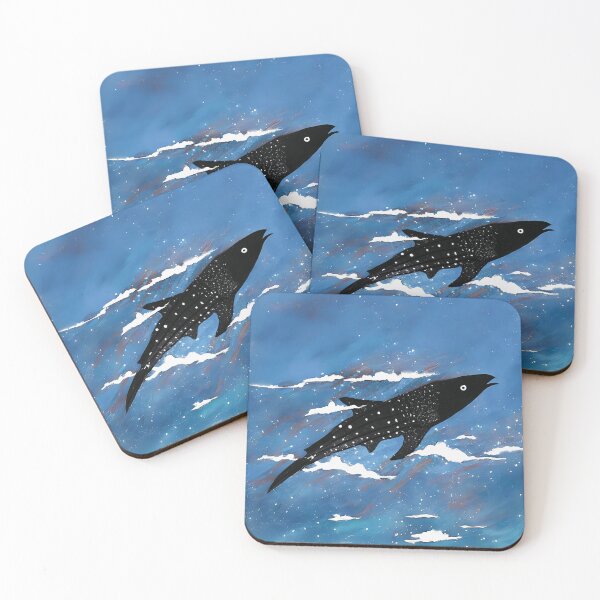 Item preview, A cute-weird whale-fish flying in the sky designed and sold by MerryCrown.