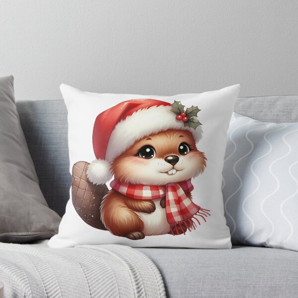 Item preview, A0548 Beaver’s Christmas Cheer – Festive Beaver-Themed Collectible, Perfect for Holiday Decor, Unique Gift, and Premium Quality Design designed and sold by angieart68.