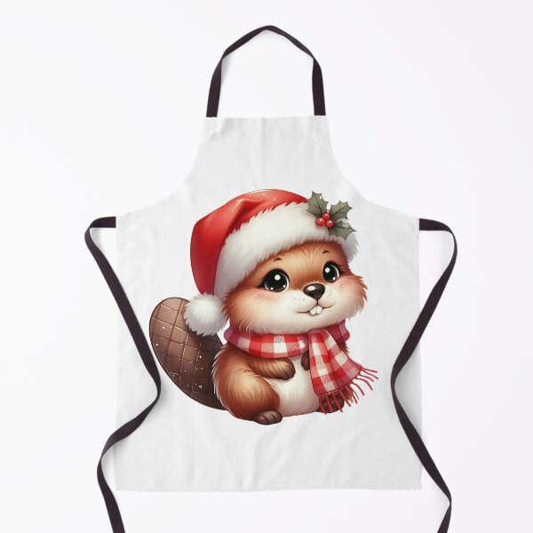 Item preview, A0548 Beaver’s Christmas Cheer – Festive Beaver-Themed Collectible, Perfect for Holiday Decor, Unique Gift, and Premium Quality Design designed and sold by angieart68.