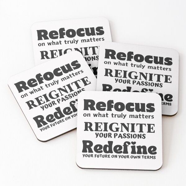 Item preview, Refocus, Reignite, Redefine designed and sold by Abundancelife.