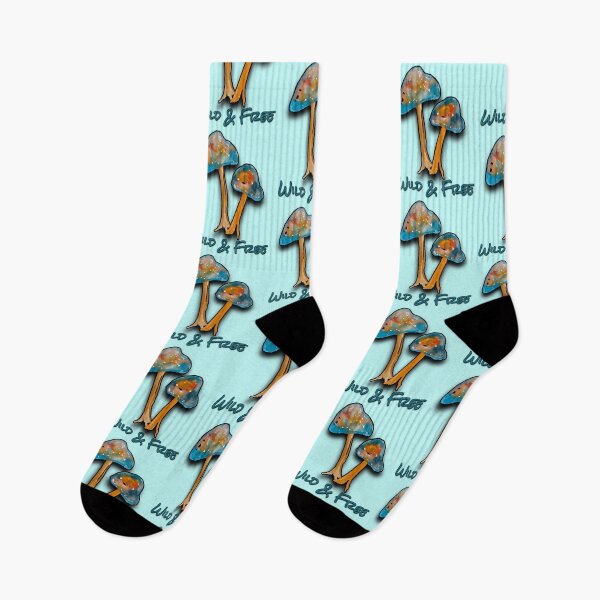 Item preview, Wild and free mushroom fungi design  designed and sold by Alicia Perrelli.
