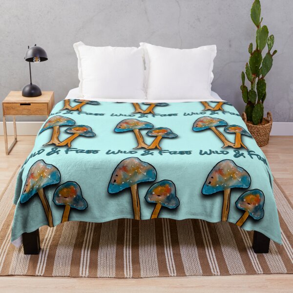 Item preview, Wild and free mushroom fungi design  designed and sold by Alicia Perrelli.