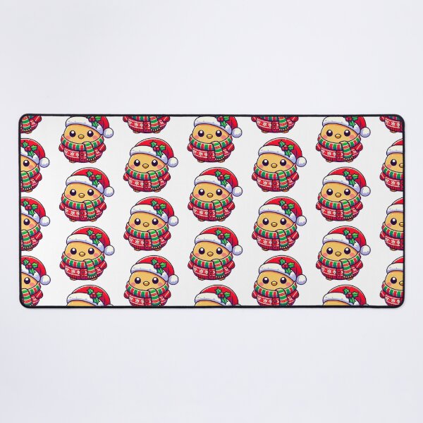 Item preview, Festive Chick in Christmas Scarf and Hat designed and sold by Chokhdi289shop.