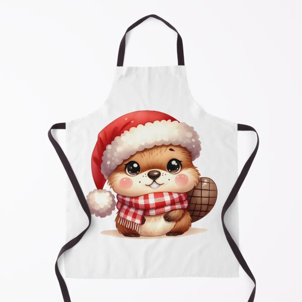 Item preview, A0548 Beaver’s Christmas Cheer – Festive Beaver-Themed Collectible, Perfect for Holiday Decor, Unique Gift, and Premium Quality Design designed and sold by angieart68.