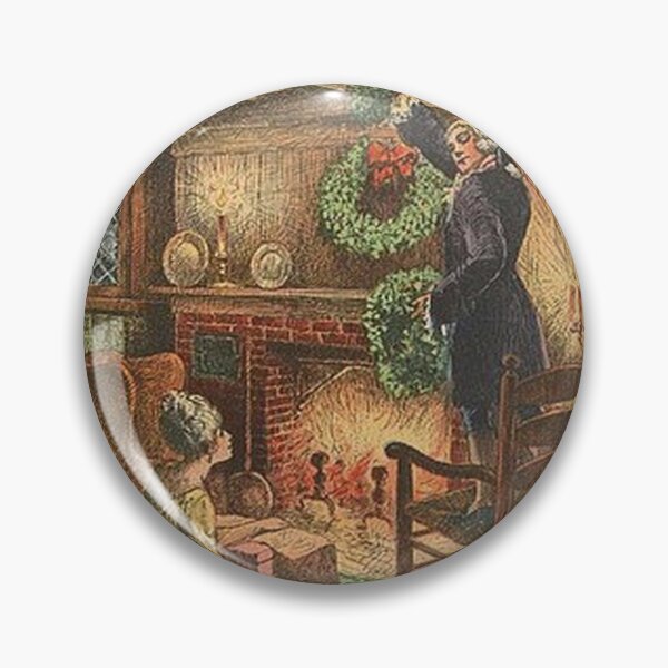 Item preview, Christmas Card Interior Scene designed and sold by tomorrowsart.