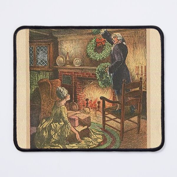Item preview, Christmas Card Interior Scene designed and sold by tomorrowsart.