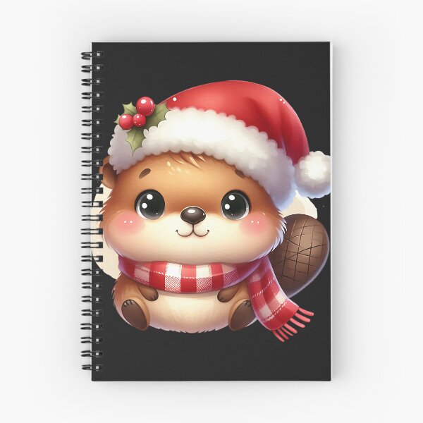 Item preview, A0548 Beaver’s Christmas Cheer – Festive Beaver-Themed Collectible, Perfect for Holiday Decor, Unique Gift, and Premium Quality Design designed and sold by angieart68.