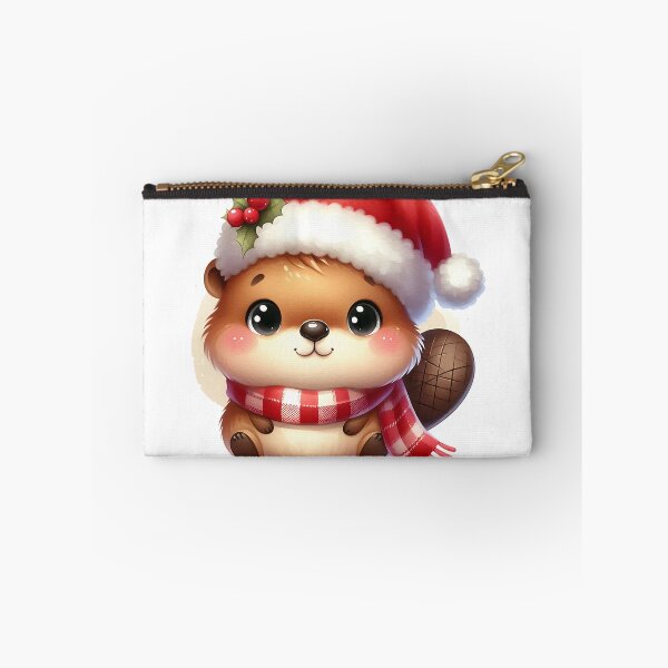 Item preview, A0548 Beaver’s Christmas Cheer – Festive Beaver-Themed Collectible, Perfect for Holiday Decor, Unique Gift, and Premium Quality Design designed and sold by angieart68.
