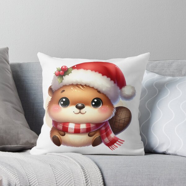 Item preview, A0548 Beaver’s Christmas Cheer – Festive Beaver-Themed Collectible, Perfect for Holiday Decor, Unique Gift, and Premium Quality Design designed and sold by angieart68.