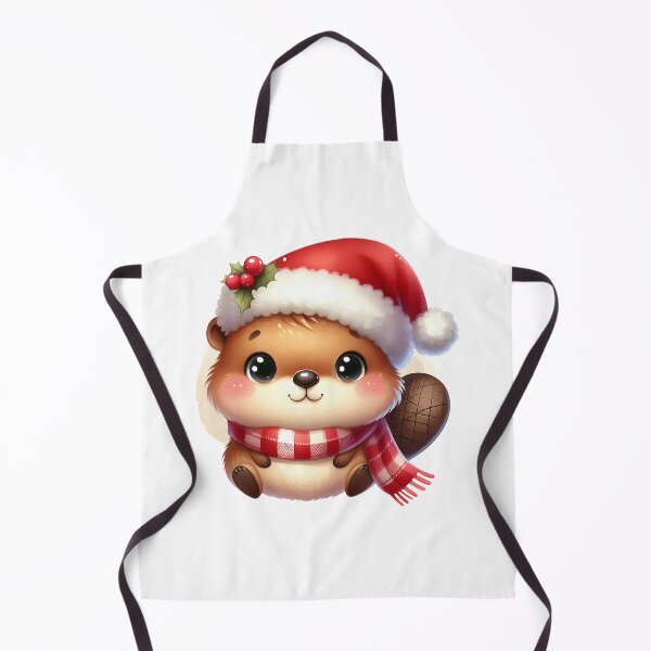 Item preview, A0548 Beaver’s Christmas Cheer – Festive Beaver-Themed Collectible, Perfect for Holiday Decor, Unique Gift, and Premium Quality Design designed and sold by angieart68.