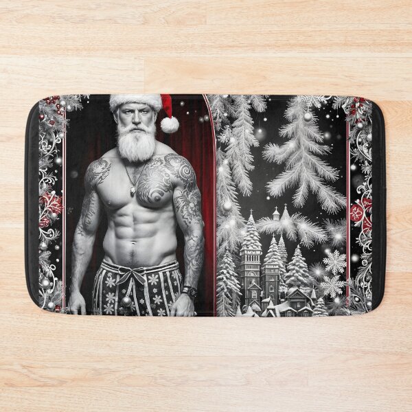 Item preview, Santa Claus wishes you a Merry Christmas designed and sold by dedoma.