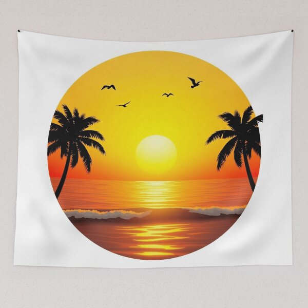 Item preview, Sunset Beach View designed and sold by sachinnaha.