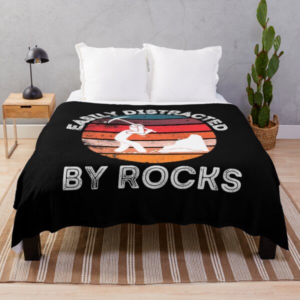 Item preview, Easily distracted by rocks designed and sold by belladesign7.
