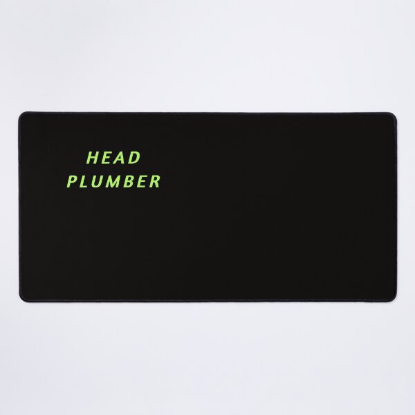 Item preview, Head Plumber Here designed and sold by alien almanac.