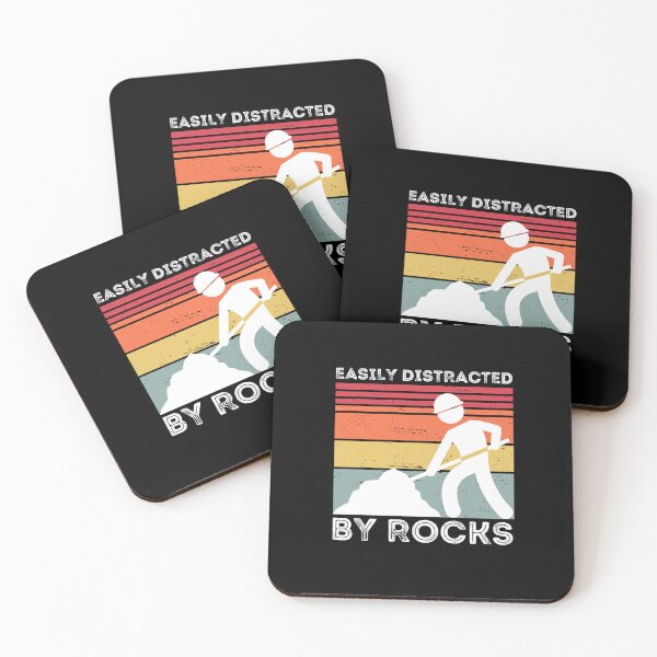 Item preview, Easily distracted by rocks designed and sold by belladesign7.