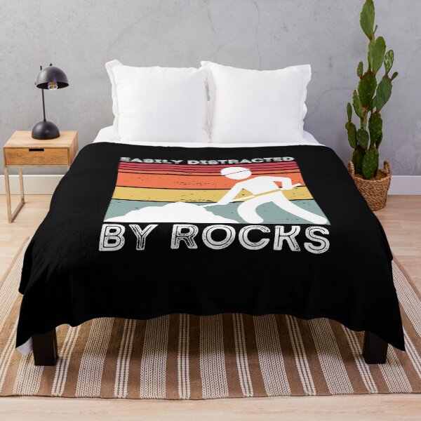 Item preview, Easily distracted by rocks designed and sold by belladesign7.