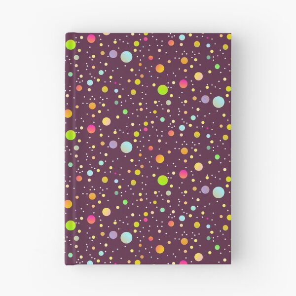 Item preview, Deep purple colorful bright polka dots | funny bright spotty designed and sold by lausn.