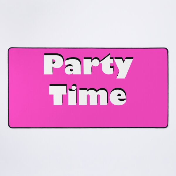 Item preview, Contrast Party Time Quote designed and sold by Wish Design.