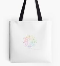 Colour Wheel Splatter Tote Bag
