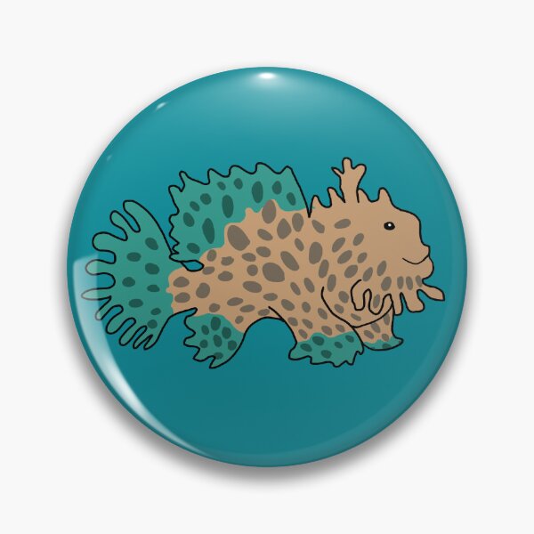 Item preview, Hairy Frogfish designed and sold by Leapingdoe.