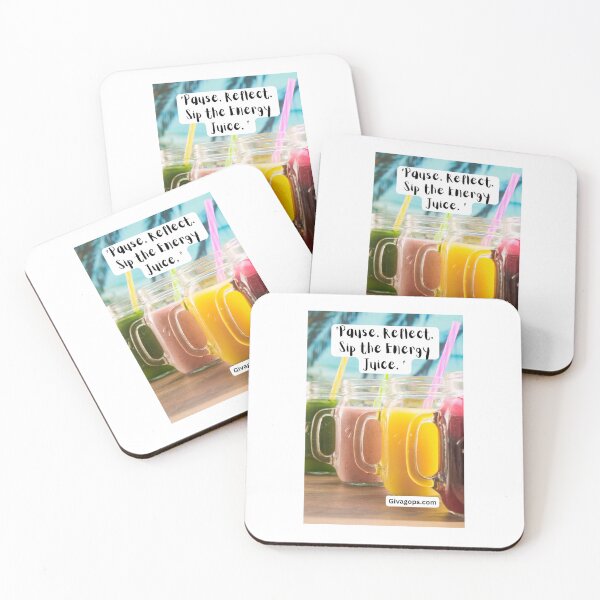 Item preview, "Pause. Reflect. Sip the Juice." designed and sold by CUTESTUFFnow.