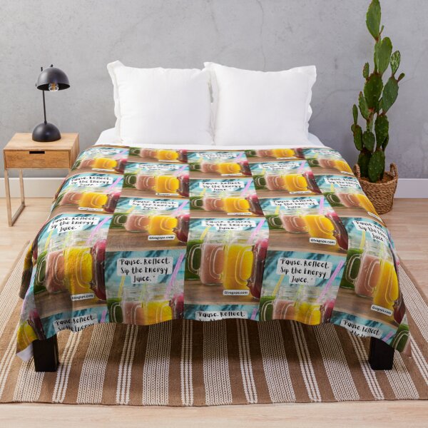 Item preview, "Pause. Reflect. Sip the Juice." designed and sold by CUTESTUFFnow.