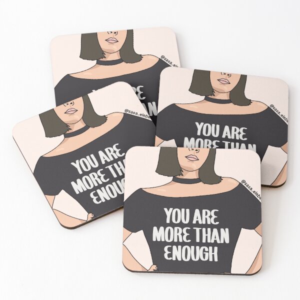 Item preview, You are more than enough by Sasa Elebea designed and sold by Sabrina Brugmann.