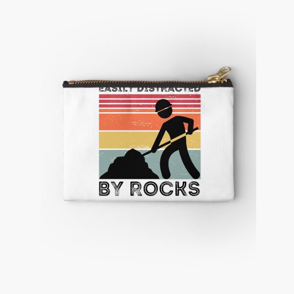Item preview, Easily distracted by rocks designed and sold by belladesign7.