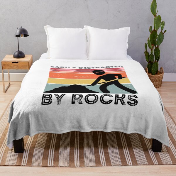 Item preview, Easily distracted by rocks designed and sold by belladesign7.