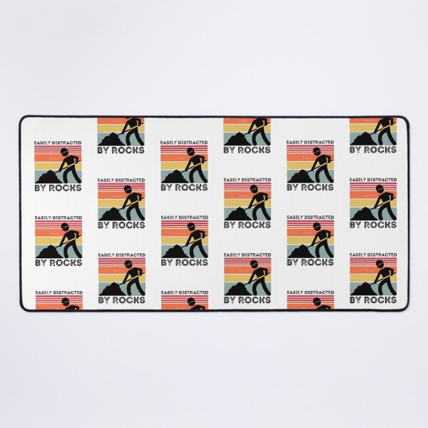 Item preview, Easily distracted by rocks designed and sold by belladesign7.