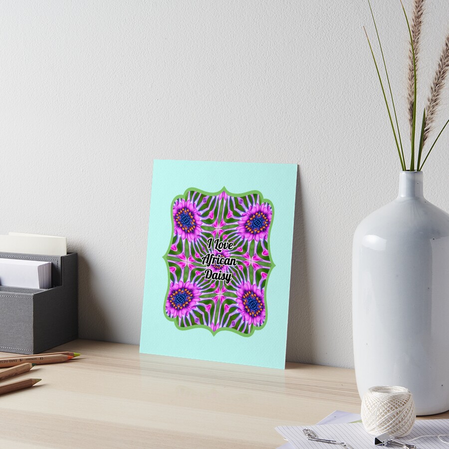Item preview, Art Board Print designed and sold by Patternflower.