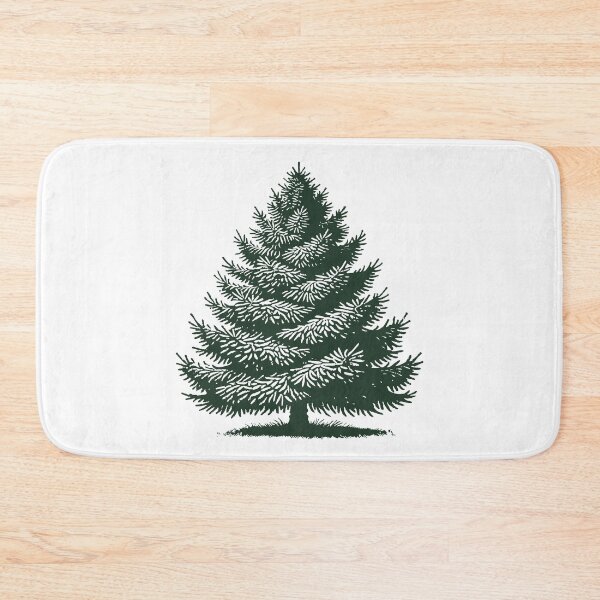 Item preview, christmas Evergreen Pine Illustration designed and sold by LuminOrb.