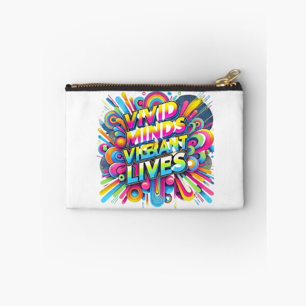 Item preview, Vivid Minds, Vibrant Lives - Abstract T-Shirt Design designed and sold by artistmagicshop.