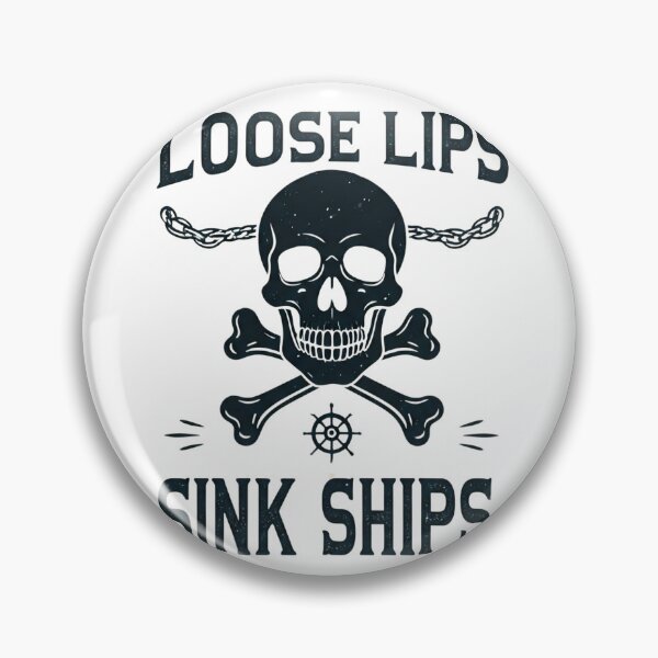Item preview, Loose Lips sink ships designed and sold by FitEnvy.