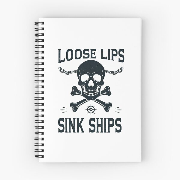 Item preview, Loose Lips sink ships designed and sold by FitEnvy.