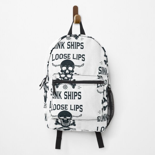 Item preview, Loose Lips sink ships designed and sold by FitEnvy.